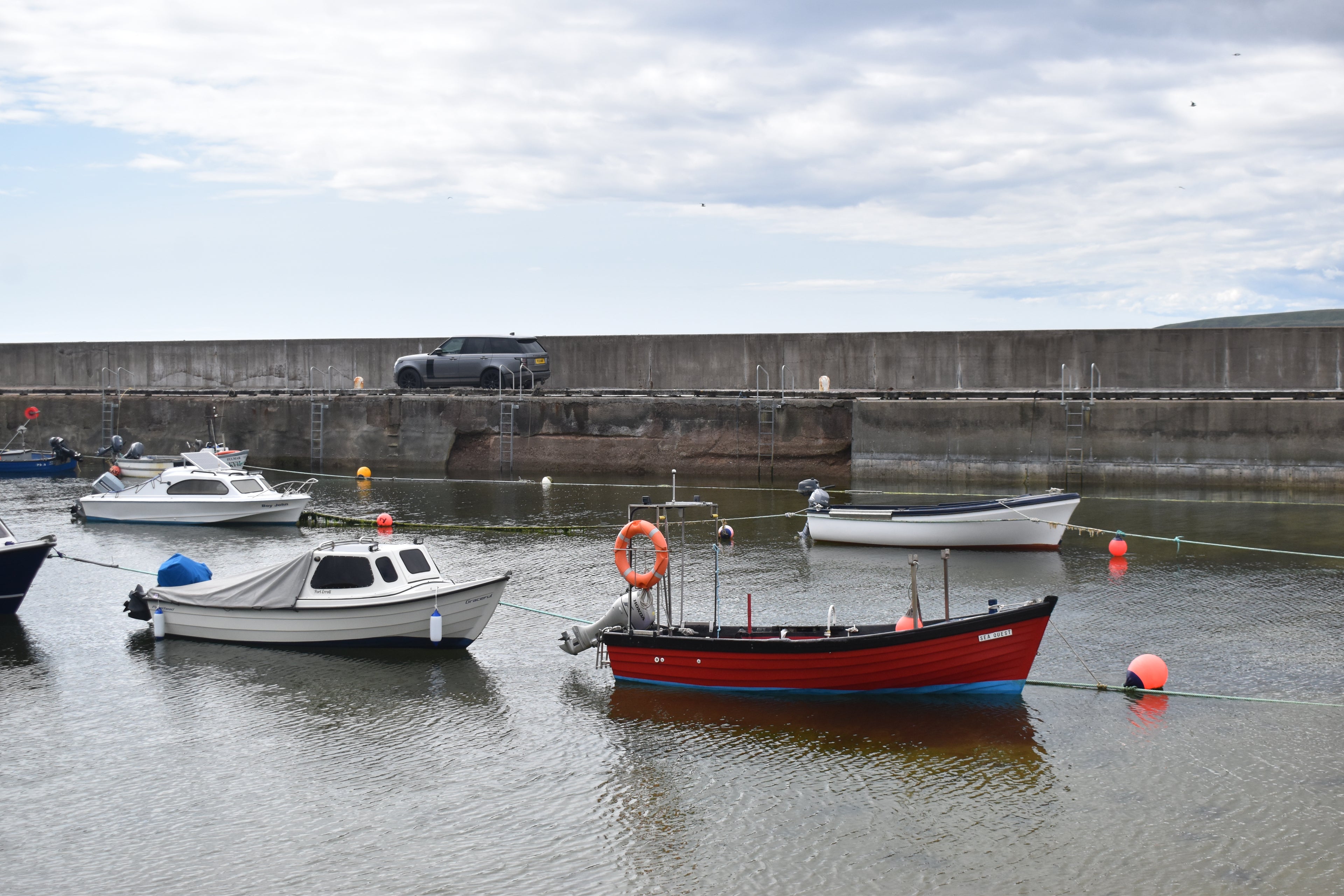 Harbour Stillness at Port Erroll