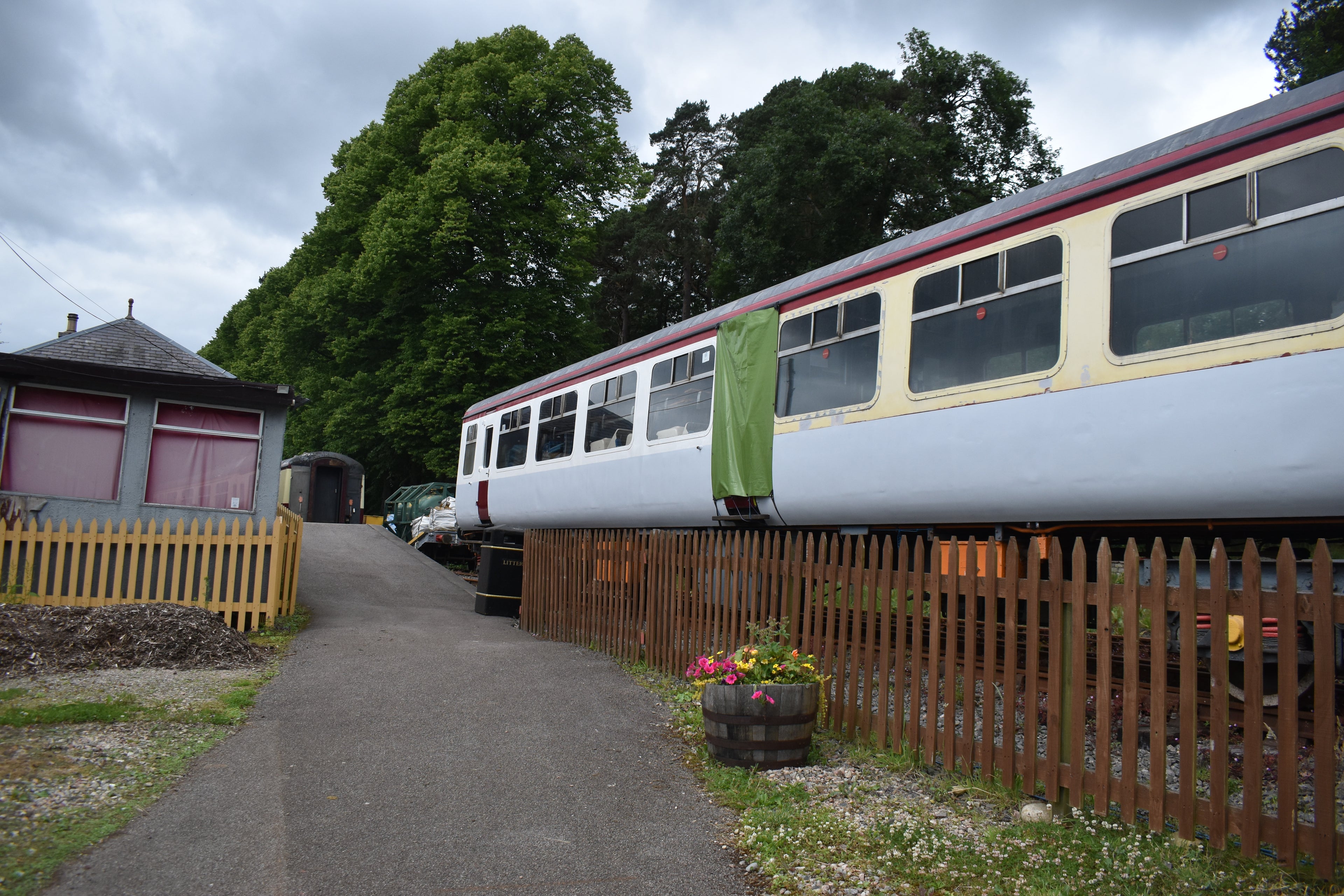 Platform Restoration — Heritage Railway